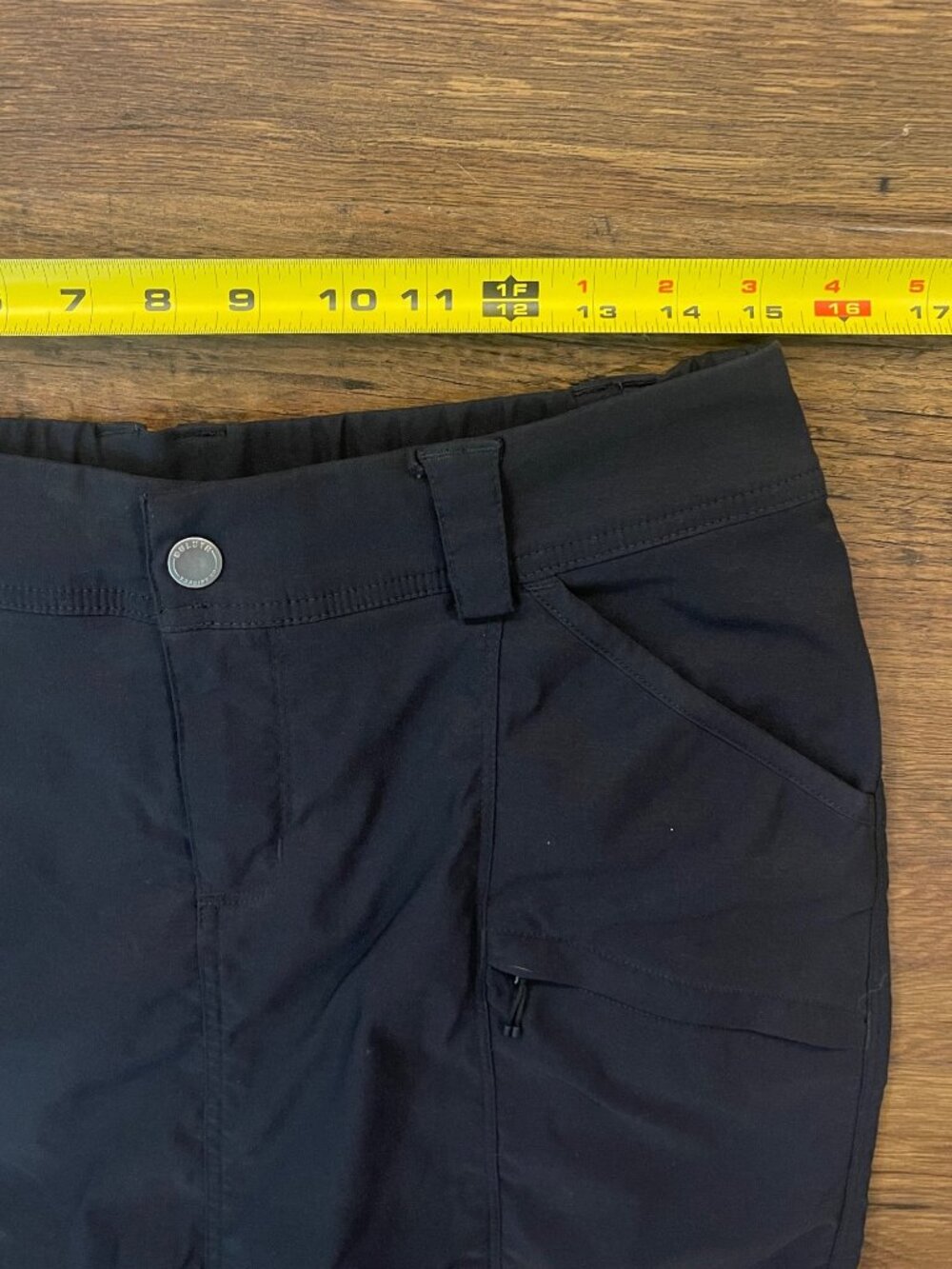 Duluth women’s Active Skirt w/ Shorts Black Sz 10 - Picture 8 of 10